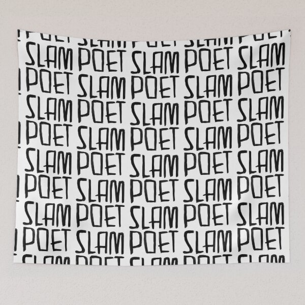 Item preview, Poetry Slam, Slam Poet designed and sold by badlydrawnbabe.