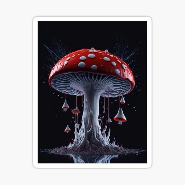 Mushroom #25 Part of the Mushroom Collection Sticker