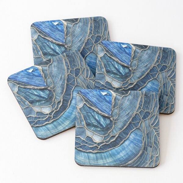 Item preview, Kyanite Inspired Design With A Touch Of Silver (01) designed and sold by DEBPIX.