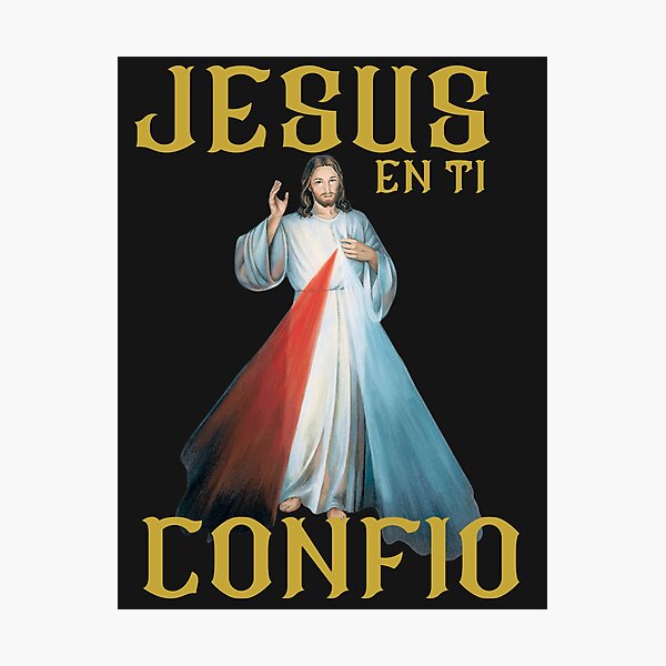 Item preview, Jesus en ti confio designed and sold by Diseno-Devino.