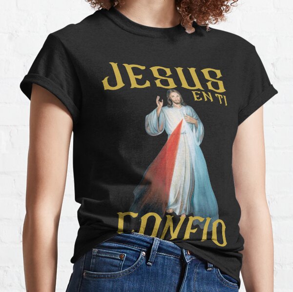 Jesus En Ti Confío / Divina Misericordia Shirt/ Catholic Shirts -   Canada