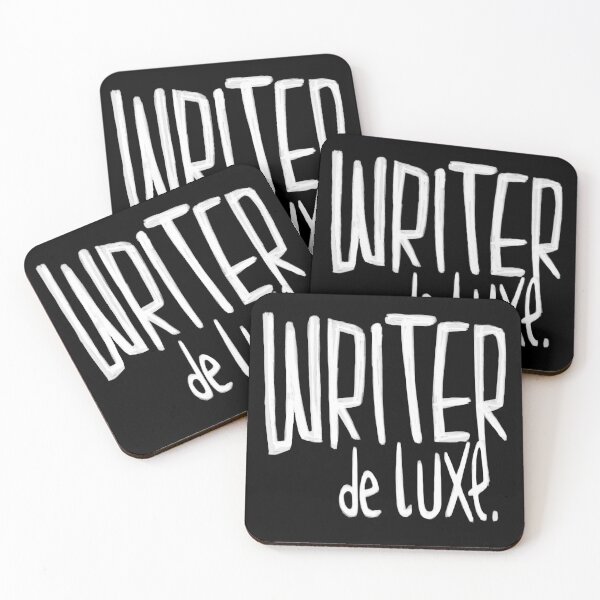 Item preview, Writer de Luxe, For Author, Novelist, Writer designed and sold by badlydrawnbabe.