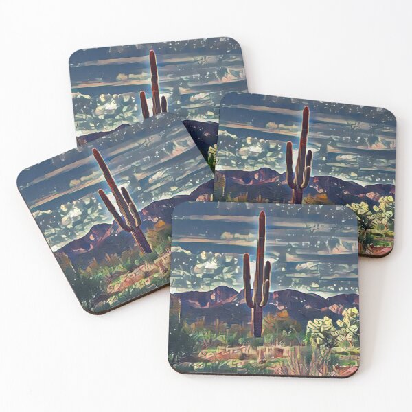Item preview, Cactus at Dusk designed and sold by Image-Prints.