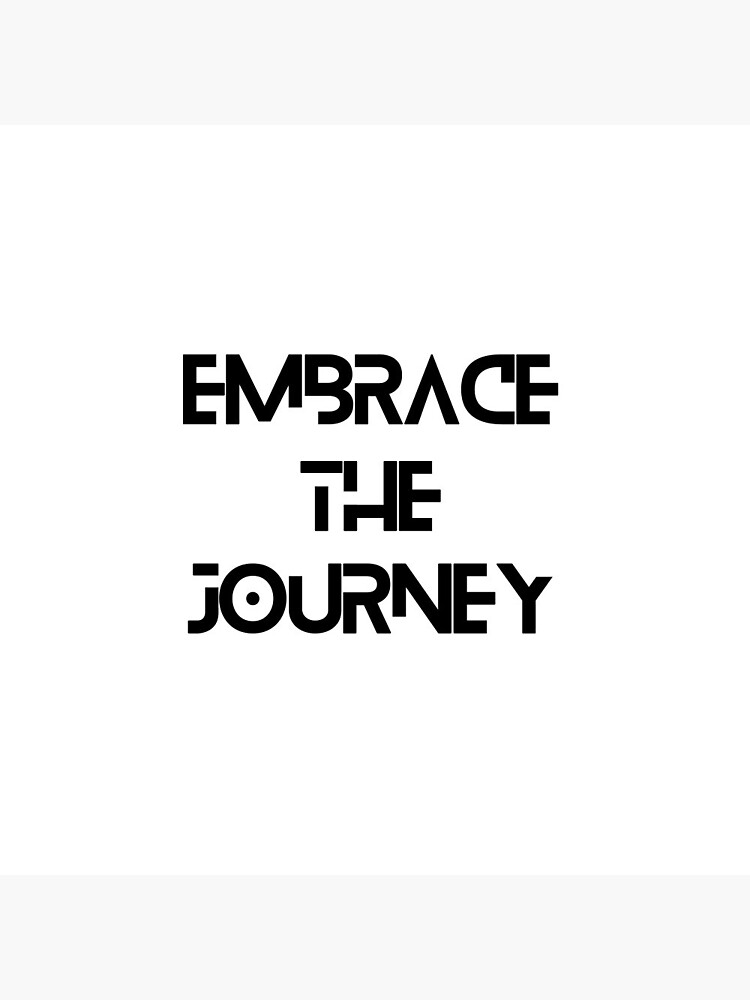 Embrace the Journey, More Meaningful Life Pin for Sale by imadolho