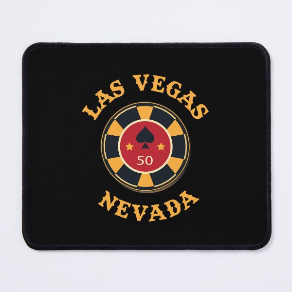 Item preview, Las Vegas Vintage Retro Poker Chip designed and sold by VegasTravelShop.