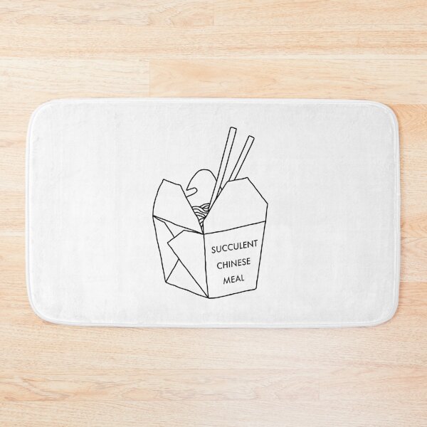Item preview, Minimalist Succulent Chinese Meal Design designed and sold by MeanderCo.