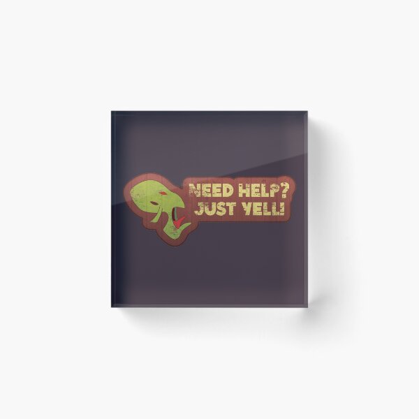 Item preview, Need Help? Just Yell! designed and sold by Phlum.