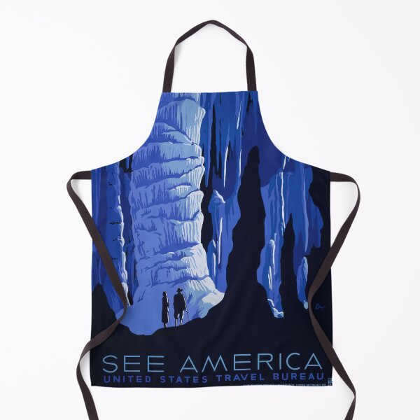 Item preview, Vintage Travel Poster - "See America" U.S. Travel Bureau 1937 designed and sold by Gin Neko.