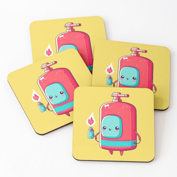 Item preview, Cute Fire Extinguisher Playing With Fire Just For A Little Fun designed and sold by ultra-cute.