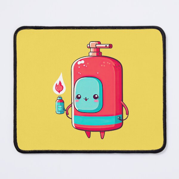Item preview, Cute Fire Extinguisher Playing With Fire Just For A Little Fun designed and sold by ultra-cute.