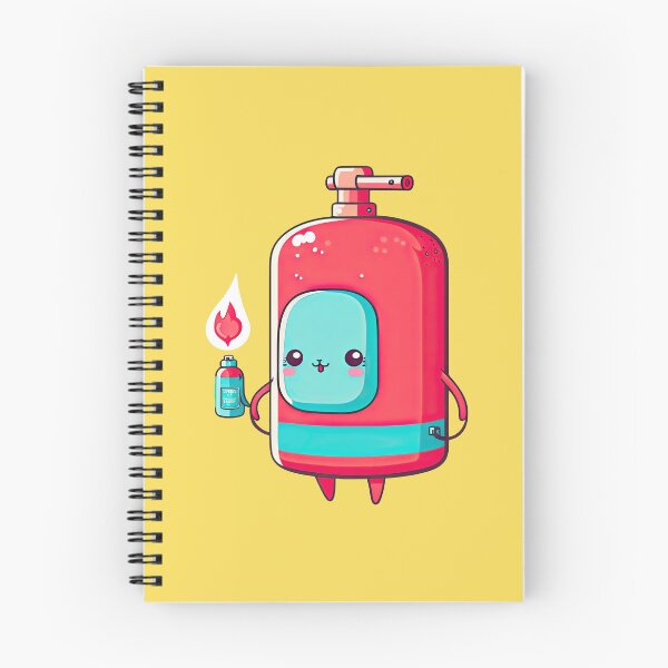 Item preview, Cute Fire Extinguisher Playing With Fire Just For A Little Fun designed and sold by ultra-cute.