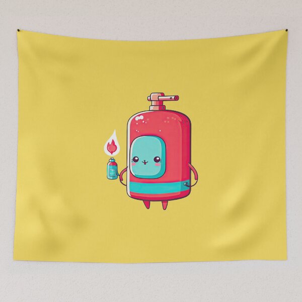 Item preview, Cute Fire Extinguisher Playing With Fire Just For A Little Fun designed and sold by ultra-cute.