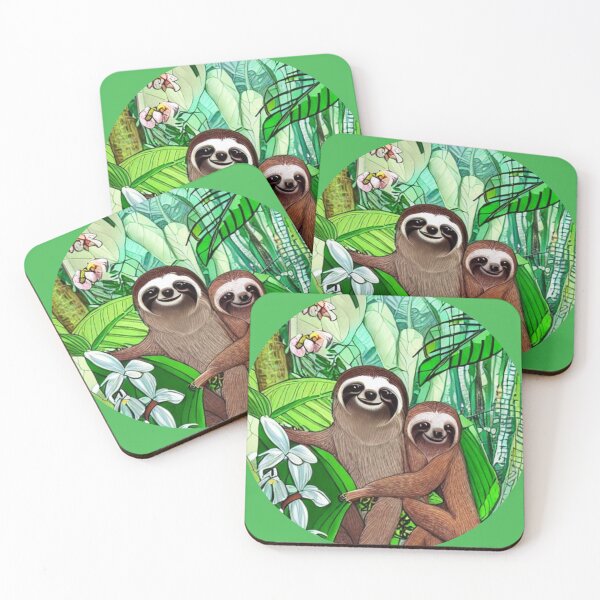 Item preview, Sloth in love. Abstraction. designed and sold by Natalia-Vlad.