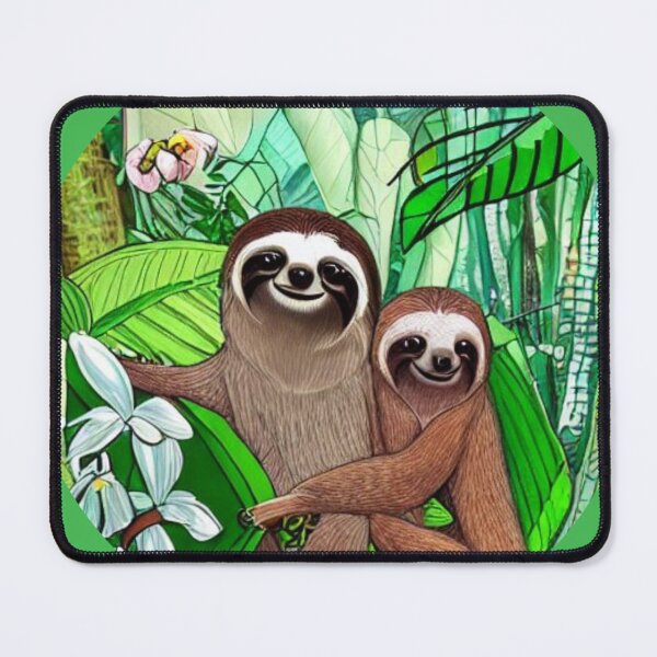 Item preview, Sloth in love. Abstraction. designed and sold by Natalia-Vlad.
