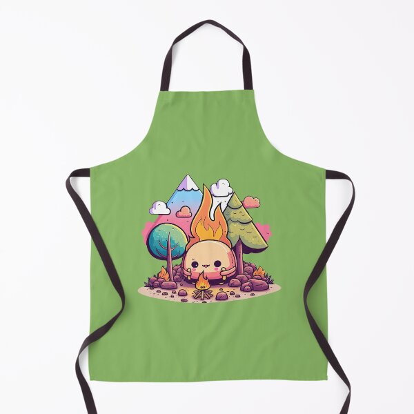 Item preview, Funny Marshmallow Camp Fire Explore More Mountain Scene At The Great Outdoors Get Lost In Forest Camping Lovers designed and sold by ultra-cute.