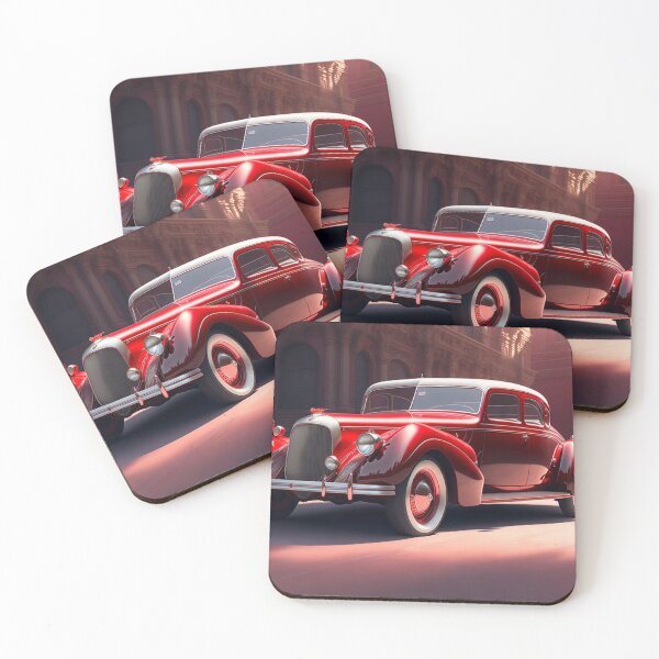Item preview, A old red car  designed and sold by HappyMan19.