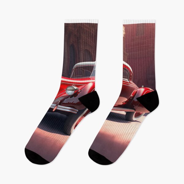 Item preview, A old red car  designed and sold by HappyMan19.