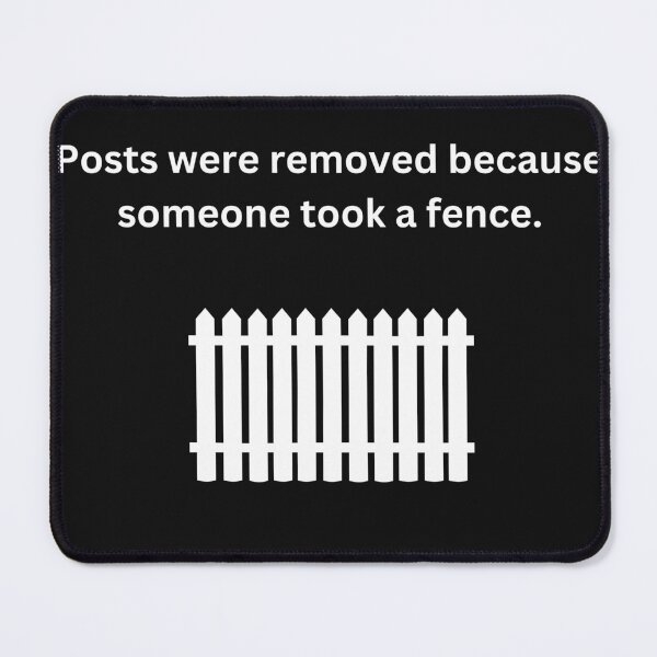 Item preview, Posts were removed because someone took a fence designed and sold by ninjageese.