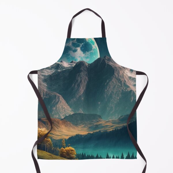 Item preview, Mighty landscape with mountains and forest designed and sold by Albert Szymański.