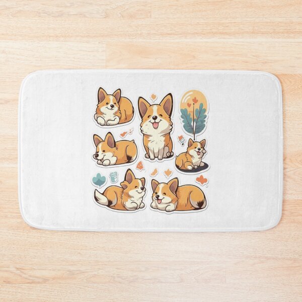 Item preview, Corgi set designed and sold by MCreativeStore.