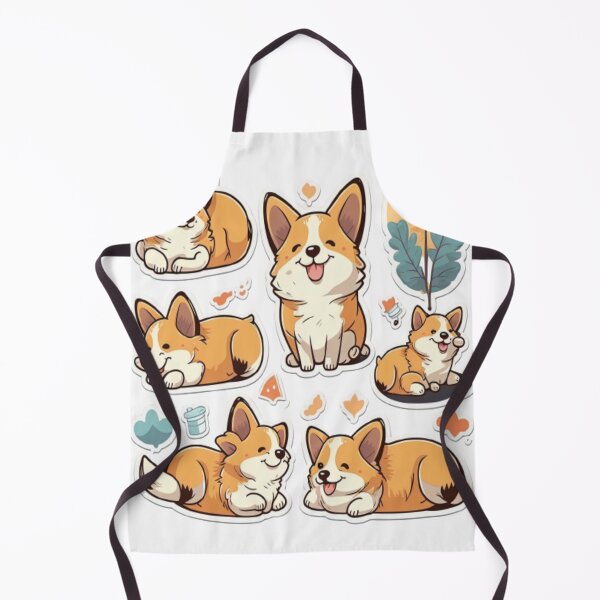 Item preview, Corgi set designed and sold by MCreativeStore.