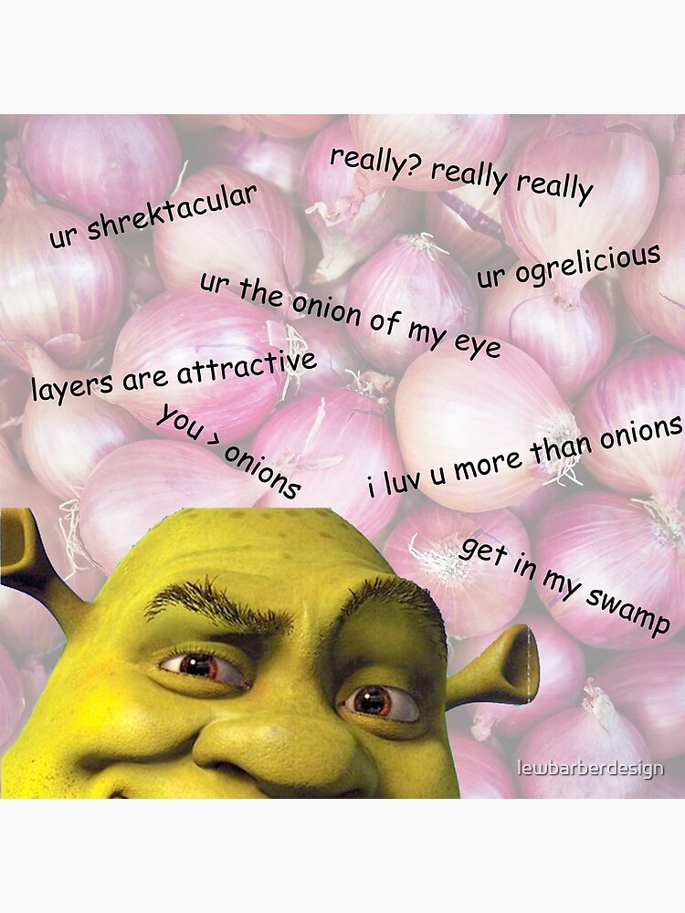 shrek valentines day card