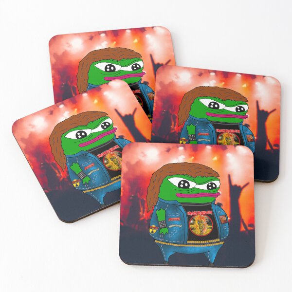 Item preview, Rare Heavy Metal Pepe designed and sold by Slav-Art.
