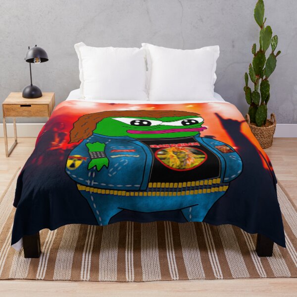 Item preview, Rare Heavy Metal Pepe designed and sold by Slav-Art.