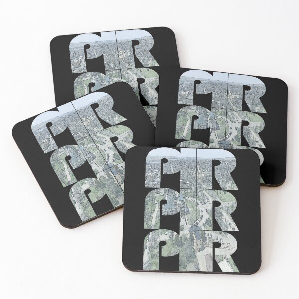 Item preview, Pierre, South Dakota PIR Cityscape Repeating Pattern designed and sold by CrabbyLobster.