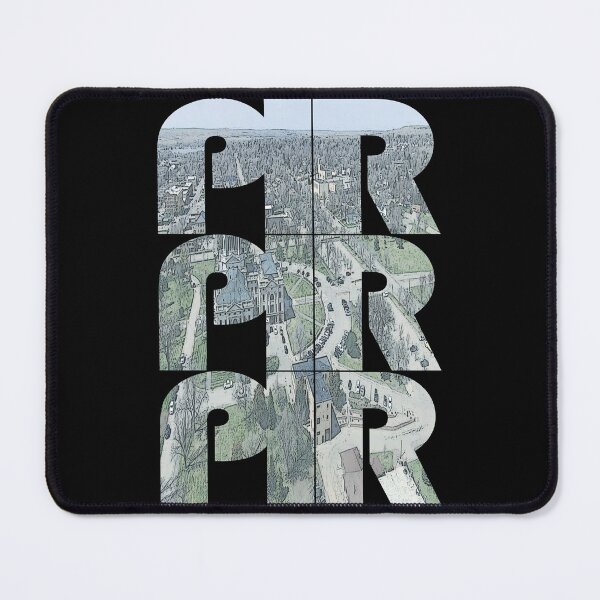 Item preview, Pierre, South Dakota PIR Cityscape Repeating Pattern designed and sold by CrabbyLobster.