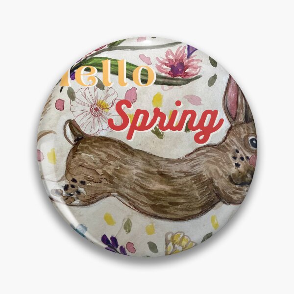 Item preview, Hello Spring Bunny designed and sold by Shannon Davina.