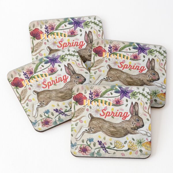 Item preview, Hello Spring Bunny designed and sold by Shannon Davina.