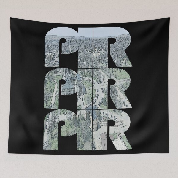 Item preview, Pierre, South Dakota PIR Cityscape Repeating Pattern designed and sold by CrabbyLobster.