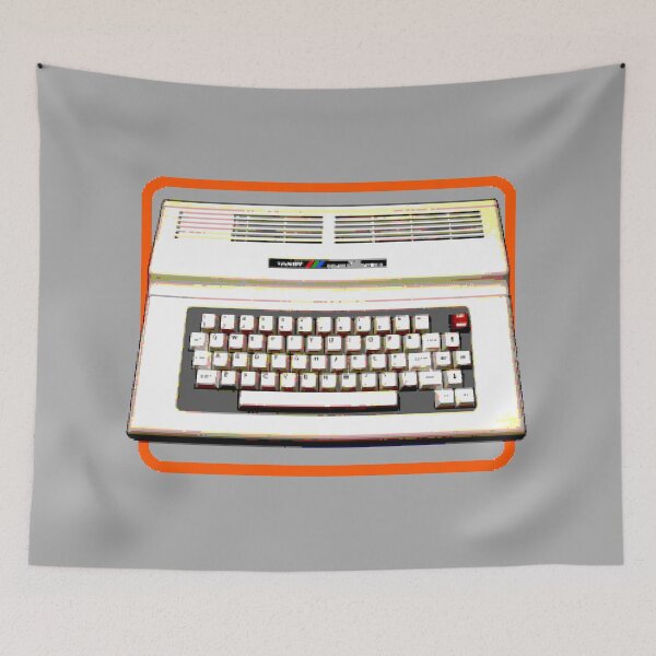 Item preview, Pixel art of a CoCo 3, displayed on the machine itself designed and sold by daveski.