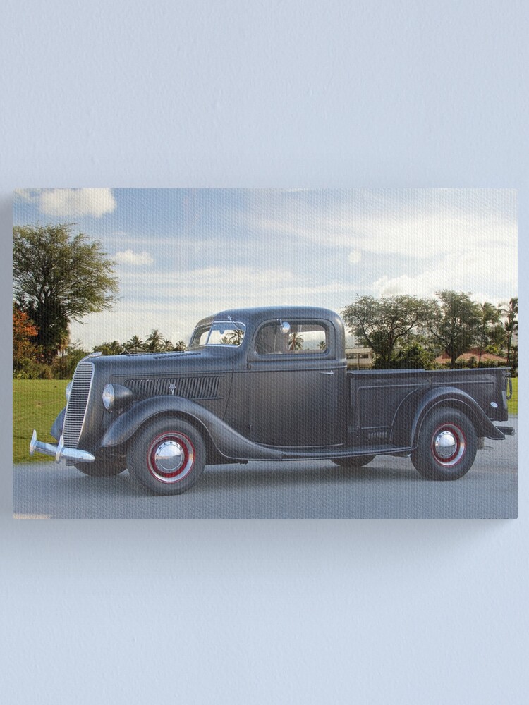 1937 Ford V8 Pickup Truck I Canvas Print