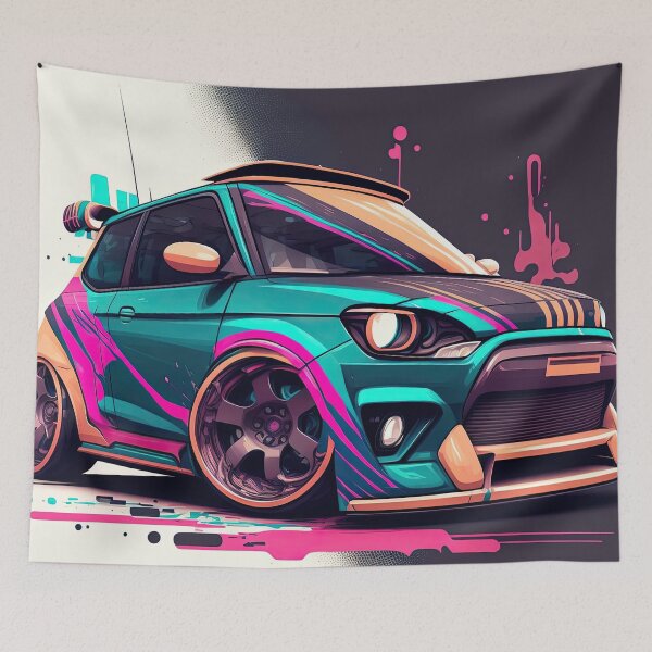 Item preview, Modern Sporty Micro Car for the Cool and Fashionable Zooming in Style designed and sold by ultra-cool.