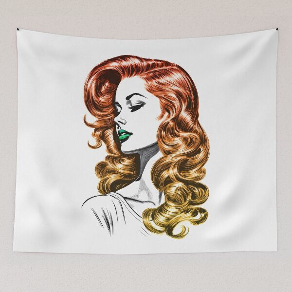 Item preview, Siren of the Flames designed and sold by SunsetIconic.