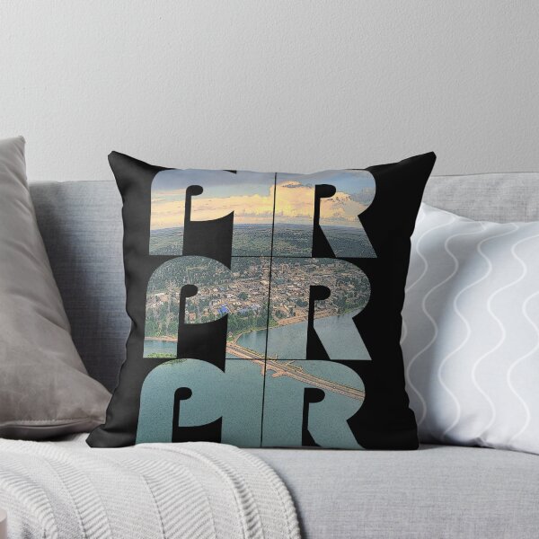 Item preview, Pierre, South Dakota PIR Sunset Cityscape Repeating Pattern designed and sold by CrabbyLobster.