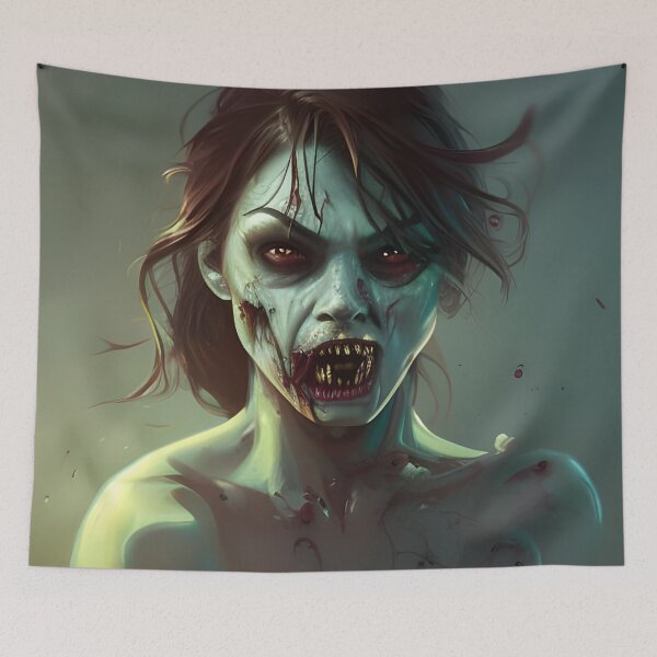 Item preview, Zombie portrait designed and sold by brandway.