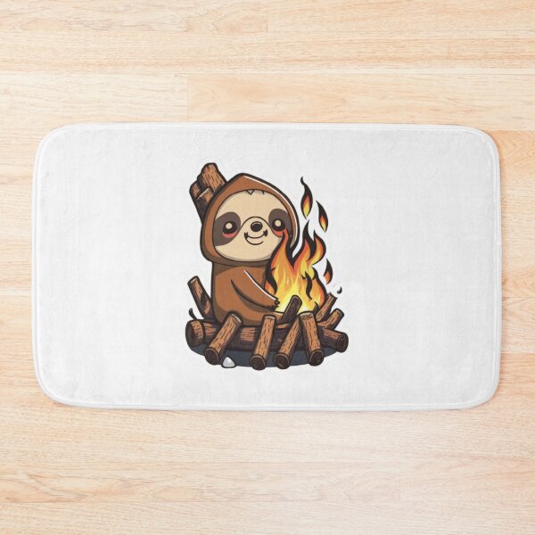 Item preview, Campfire Sloth designed and sold by MCreativeStore.