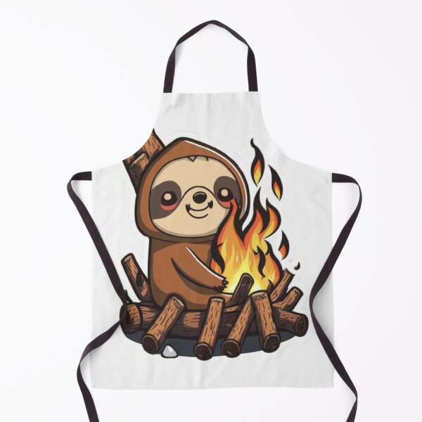 Item preview, Campfire Sloth designed and sold by MCreativeStore.