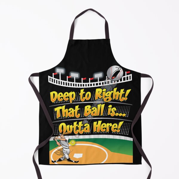 Item preview, Deep To Right! That Ball is Outta Here! Baseball - Apparel designed and sold by LatinSaint.
