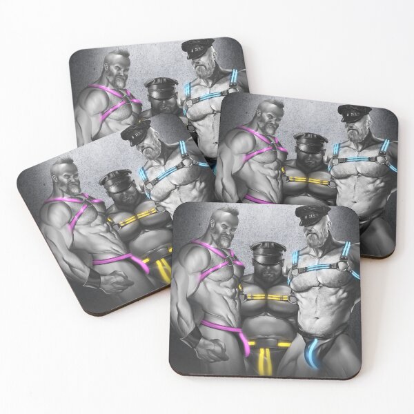 Item preview, Leather Men designed and sold by woofgalaxy.