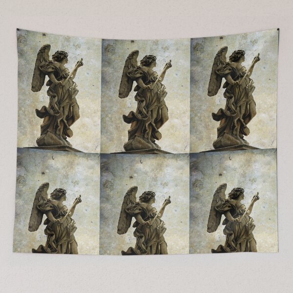 Item preview, Angel statue on Ponte Sant'Angelo, Rome  designed and sold by buttonpresser.