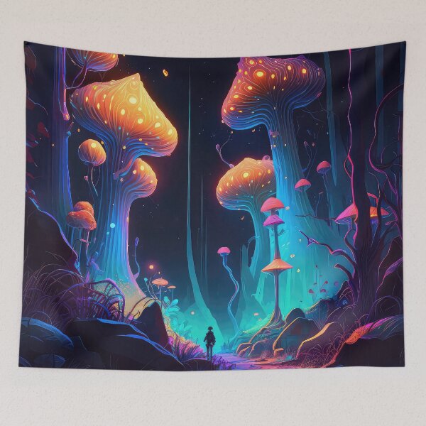 Artikelvorschau, Mesmerizing Psychedelic World entworfen und verkauft von SeedDesign.