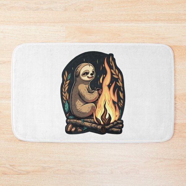 Item preview, Campfire Sloth designed and sold by MCreativeStore.