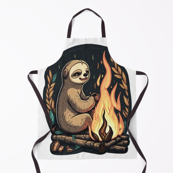 Item preview, Campfire Sloth designed and sold by MCreativeStore.