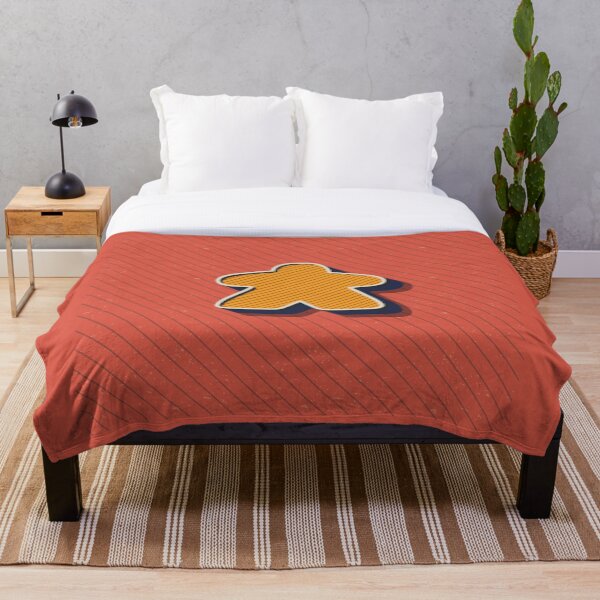 Item preview, Juego de mesa retro vintage rojo Meeple designed and sold by BeamGeeks.