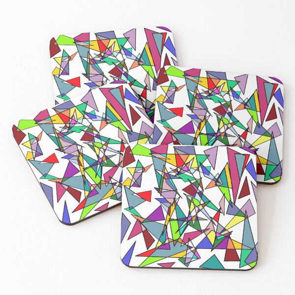 Item preview, Multicolor Shards designed and sold by janraydesigns.