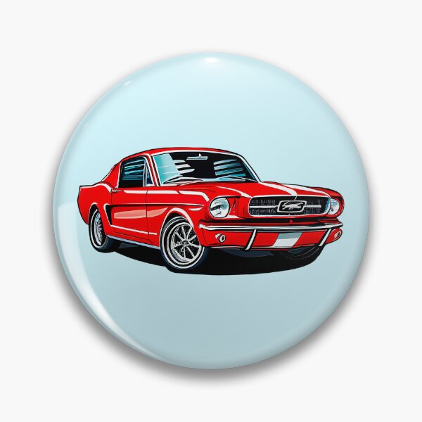 Item preview, 60s Red Mustang designed and sold by solmarstudio.